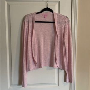 Lilly Pulitzer sheer cardigan